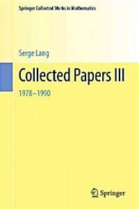 Collected Papers III: 1978-1990 (Paperback, 2000. Reprint 2)