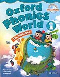 [중고] Oxford Phonics World 1: Student Book with MultiROM (Package)