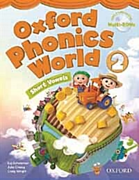 [중고] Oxford Phonics World 2: Student Book with MultiROM (Package)