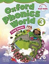 [중고] Oxford Phonics World 3: Student Book with MultiROM (Package)