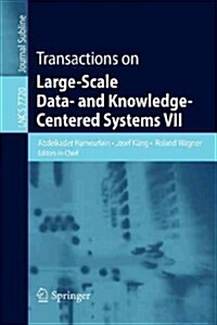 Transactions on Large-Scale Data- And Knowledge-Centered Systems VII (Paperback, 2012)