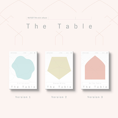 [중고] [세트] 뉴이스트 - 미니 7집 The Table [1+2+3 Ver.]