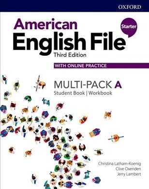 American English File: Starter: Student Book/Workbook Multi-Pack A with Online Practice (Package, 3 Revised edition)