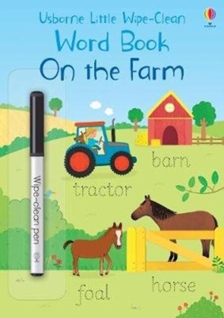 Little Wipe-Clean Word Book On the Farm (Paperback)