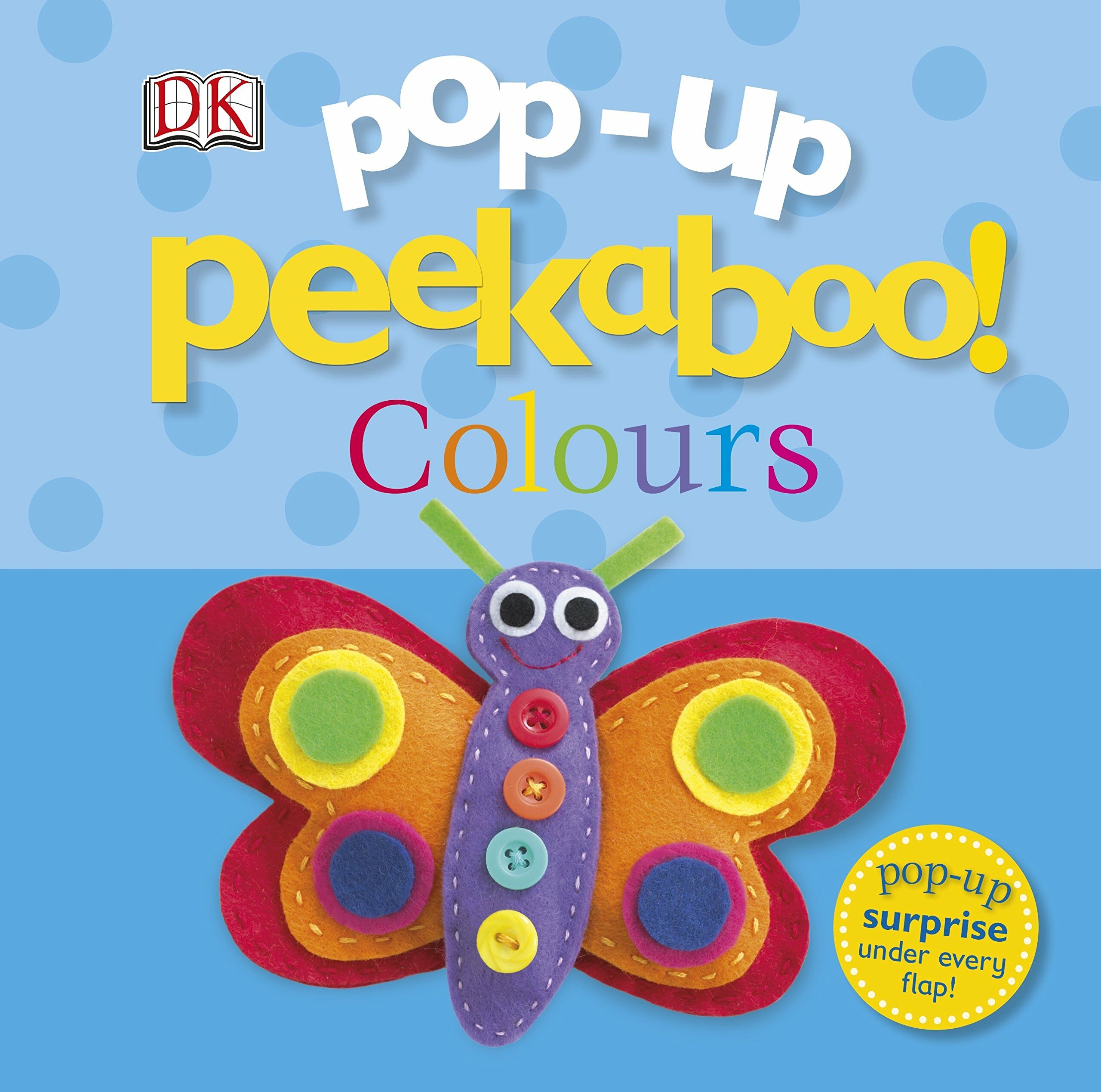 [중고] Pop-Up Peekaboo! Colours (Board book)