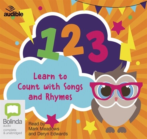 123: Learn to Count with Songs and Rhymes (CD-Audio, Unabridged ed)
