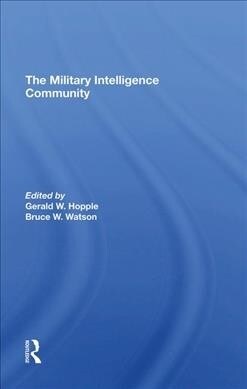 The Military Intelligence Community (Hardcover)