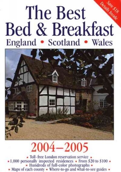 Best Bed & Breakfast England-Scotland-Wales (Paperback, Updated, Subsequent)