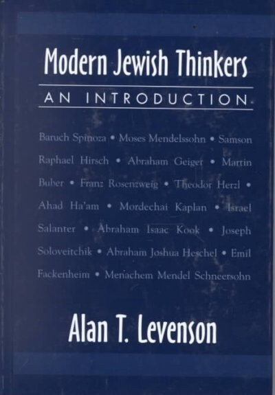 Modern Jewish Thinkers (Hardcover)