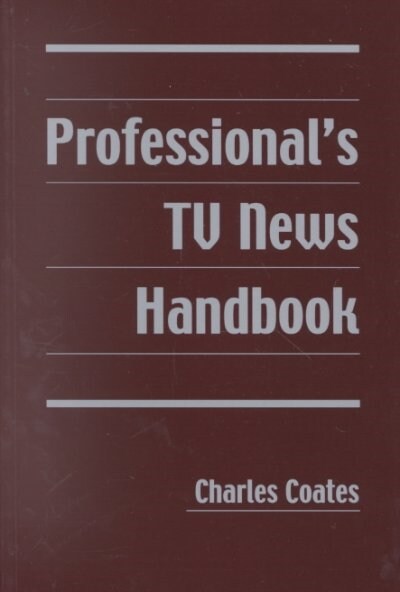 Professionals TV News Handbook (Paperback)