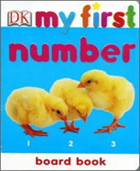 DK My First Number (영국판, Boardbook)