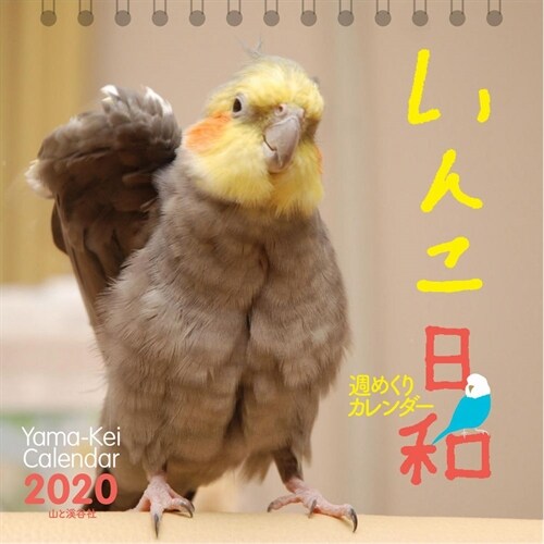 週めくりカレンダ-いんこ日和 (2020)