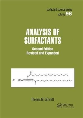 Analysis of Surfactants (Paperback, 2 ed)