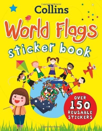 [중고] Collins World Flags Sticker Book (Paperback)
