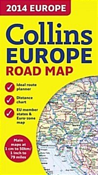 Collins Europe 2014 Road Map (Map, FOL)