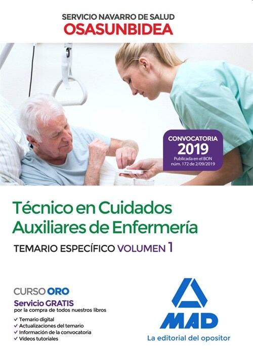 TECNICO EN CUIDADOS AUXILIARES DE ENFERMERIA DEL SERVICIO NA (Paperback)