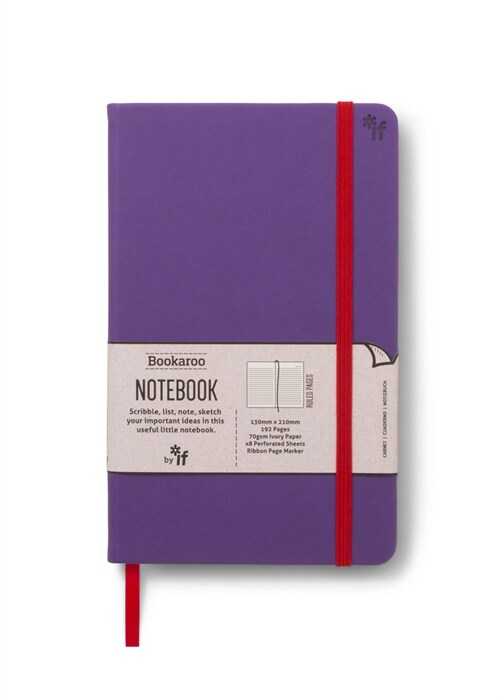 Bookaroo Notebook Journal - Purple (Other)