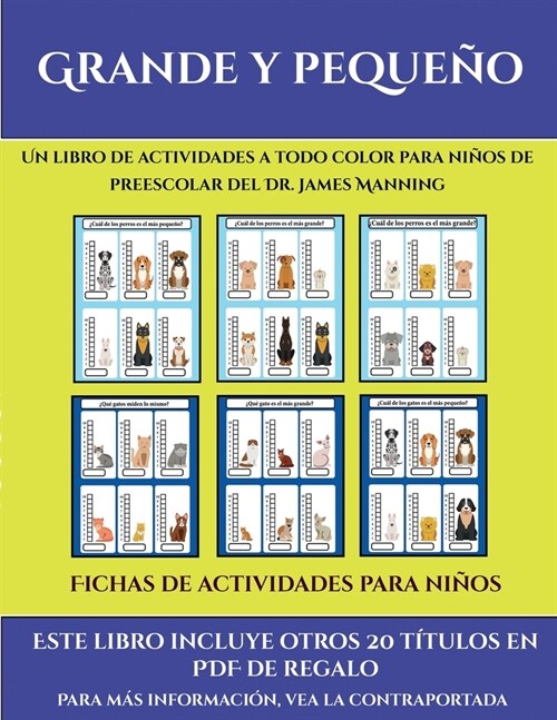 Fichas de actividades para ni?s (Grande y peque?): Este libro contiene 30 fichas con actividades a todo color para ni?s de 4 a 5 a?s (Paperback)