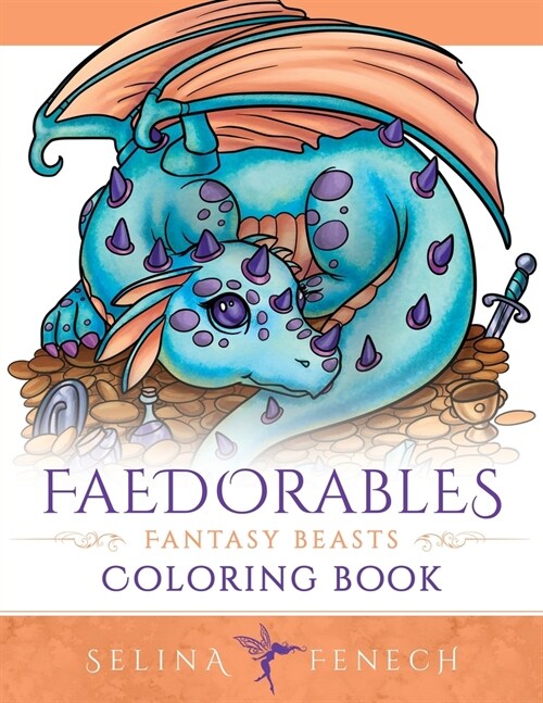 Faedorables Fantasy Beasts Coloring Book (Paperback)