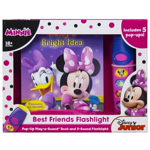 Disney Minnie Mouse: Daisys Bright Idea [With Flashlight] (Board Books)