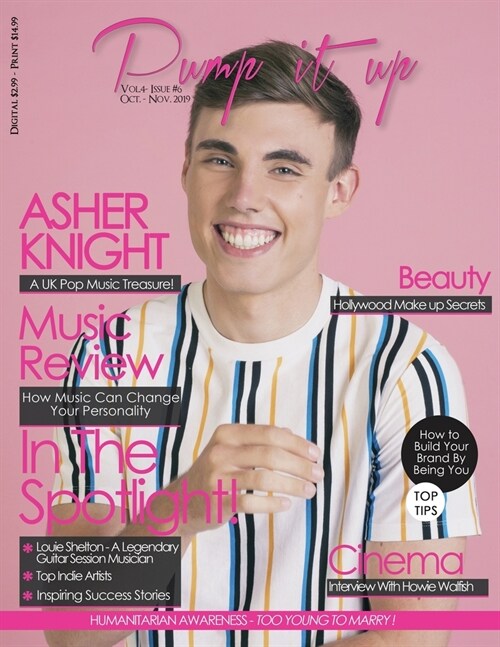 Pump it up Magazine: Asher Knight - A UK Pop Music Treasure (Paperback)