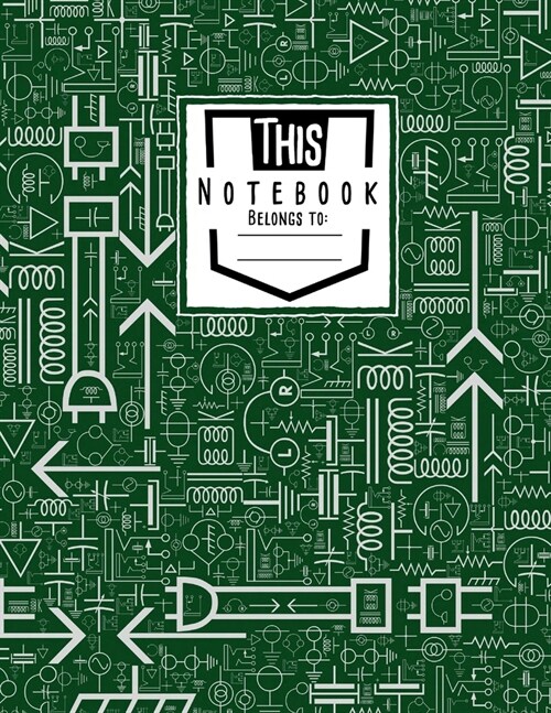 Graph Paper Notebook: Circuit Citee - Quad Ruled, Large Notebook (Paperback)