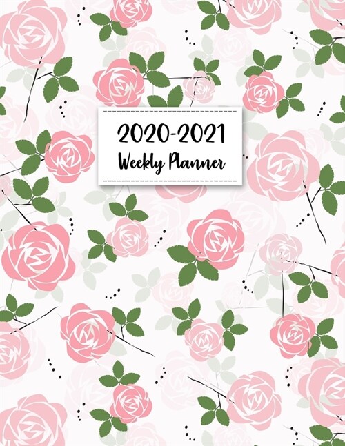 2020-2021 Weekly Planner: Daily and Monthly Schedule Diary or Academic Organizer Journal (Agenda Schedule January 1, 2020 to December 31, 2021) (Paperback)
