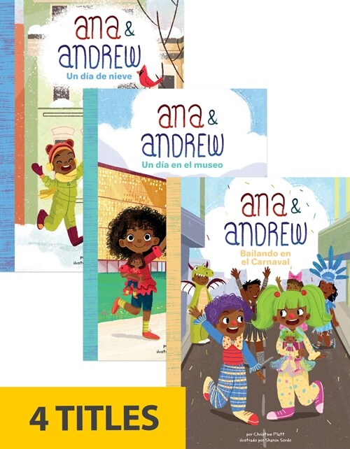 Ana & Andrew (Spanish) (Set of 4) (Paperback)