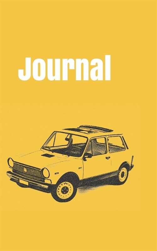 Journal: handy notebook for car enthusiasts. 5x8. 120 pages. (Paperback)