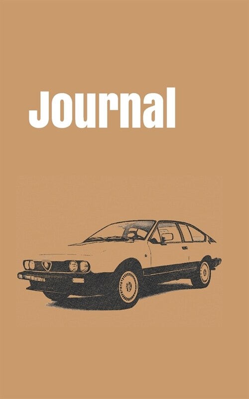 Journal: handy notebook for car enthusiasts. 5x8. 120 pages. (Paperback)