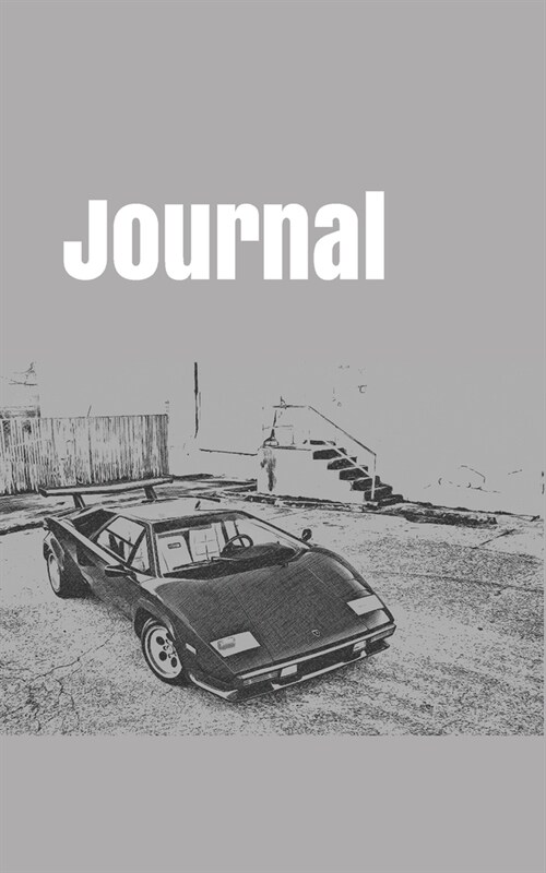 Journal: handy notebook for car enthusiasts. 5x8. 120 pages. (Paperback)