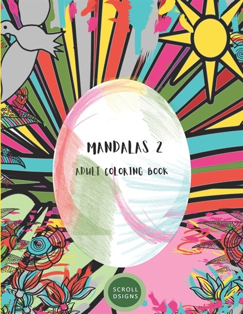 Mandala 2: Adult Coloring Book (Paperback)