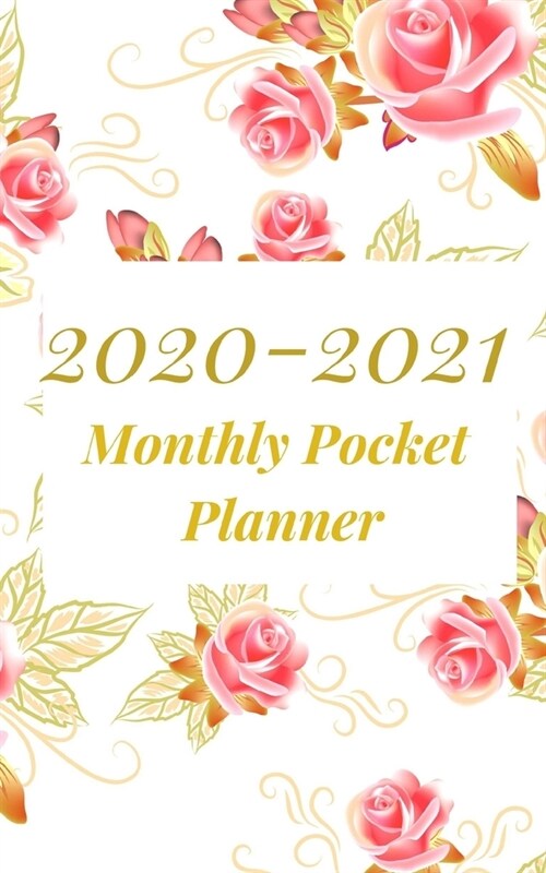 2020-2021 Monthly Pocket Planner: A classic 2-year Monthly Small Purse Calendar Planner January - December 2020-2021 Notebook Journal Diary For To do (Paperback)