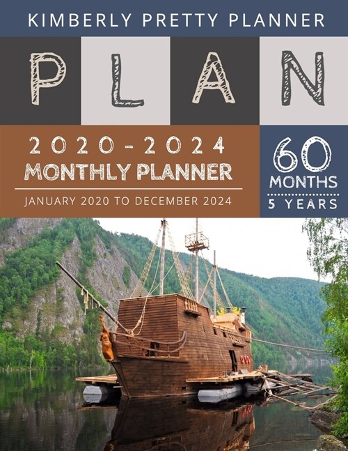 5 year monthly planner 2020-2024: get shitdone book 5 year planner 2020-2024 - internet login and password - 5 Year Goal Planner - Five Year Life Goal (Paperback)