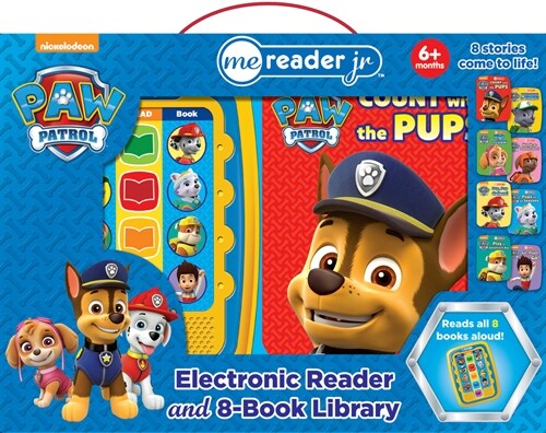 Paw Patrol : Me Reader 포 패트롤 미리더 주니어 (Board Book 8권 + 리딩패드)