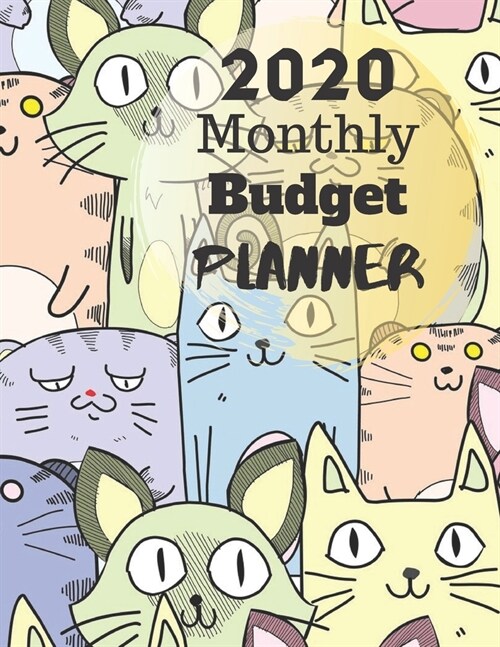 Monthly Budget Planner 2020: Monthly Finance Budget Planner Expense Tracker logbook Bill Organizer Journal Notebook (Paperback)