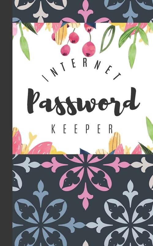 Password Keeper: Internet Password Username Protection and Log Book Organizer with Alphabet Tabs - Modern Journal with Calligraphy Hand (Paperback)