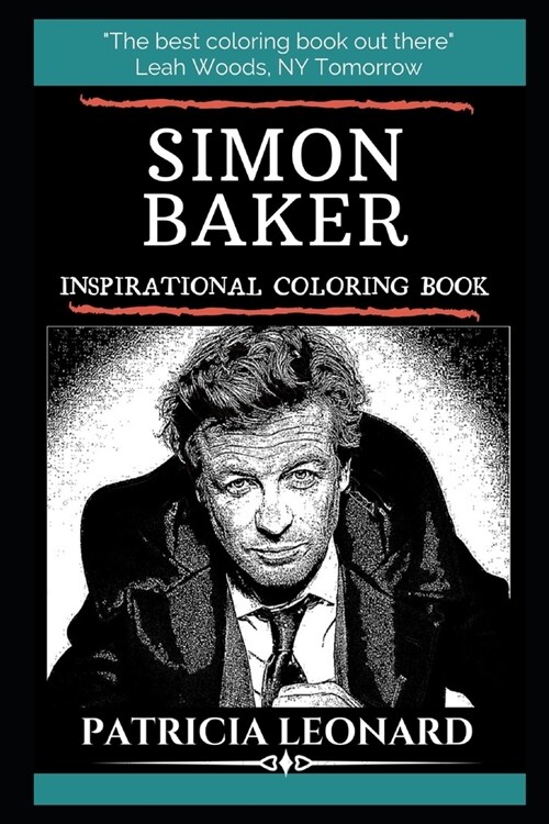 Simon Baker Inspirational Coloring Book (Paperback)