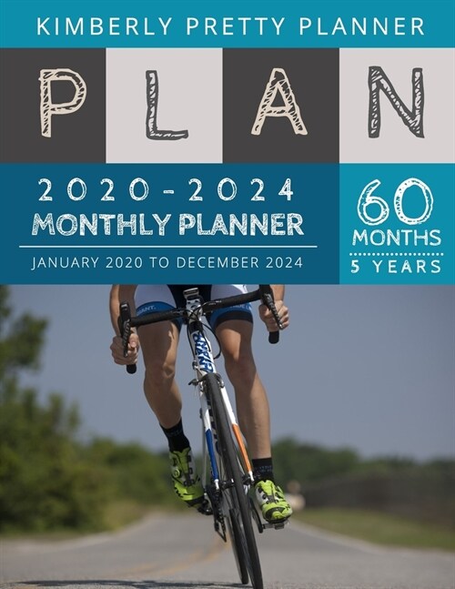5 year monthly planner 2020-2024: calendar planner 2020-2024: password keeper and Journal, 60 Months Calendar (5 Year Monthly Plan Year 2020, 2021, 20 (Paperback)