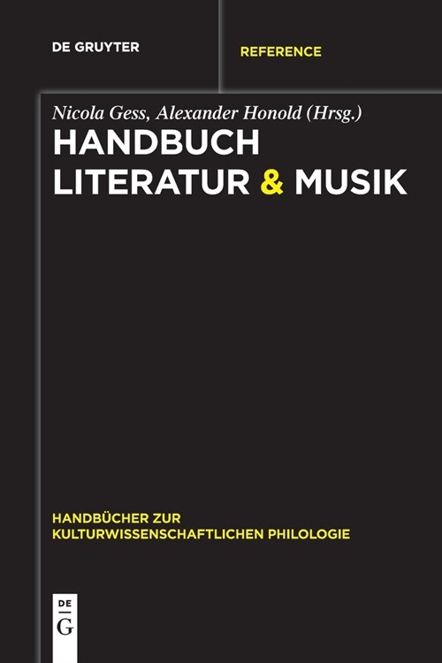 Handbuch Literatur & Musik (Paperback)