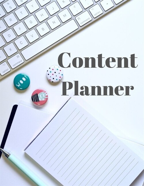 Content Planner: Social Media Content Calendar Business Posts Planner (Paperback)