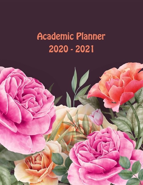 Academic Planner 2020-2021: 24 Month Academic Planner. Daily and Weekly Planner (2020-2021), Daily Schedule, Important Dates, Mood Tracker, Goals (Paperback)