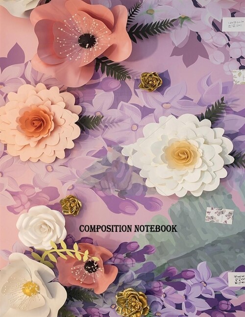 composition notebook: notebooks and journals, composition notebook, notebook paper wide ruled, Novelty Smiley, notebook paper reinforced hol (Paperback)