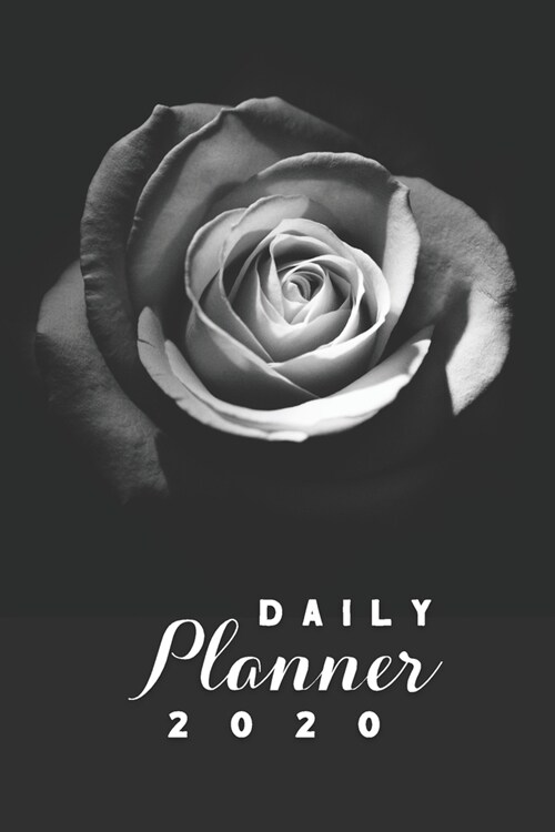 Daily Planner 2020: Rose Flowers Gardening 52 Weeks 365 Day Daily Planner for Year 2020 6x9 Everyday Organizer Monday to Sunday Flower G (Paperback)