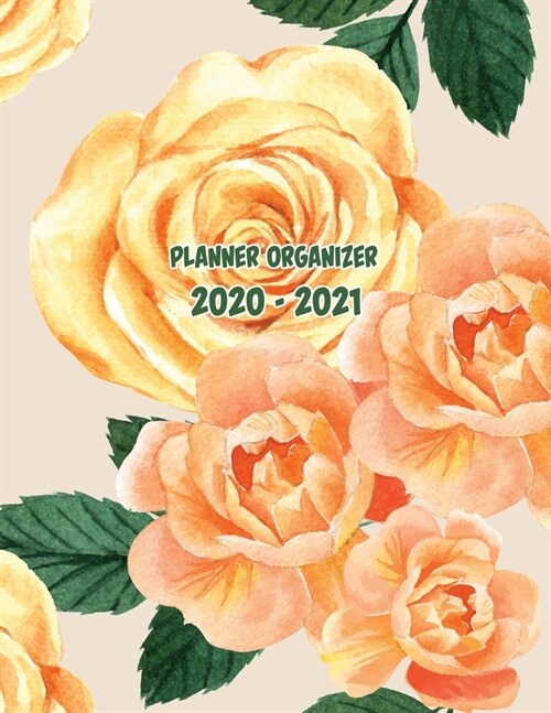 Planner Organizer 2020-2021: Portable Format Weekly & Daily, 24 Month Planner: Weekly and Yearly Organizer - January 1, 2020 to December 31, 2021- (Paperback)