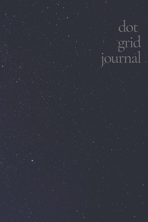 Dot Grid Journal: 6x9 120 page Bullet Grid Notebook (Paperback)