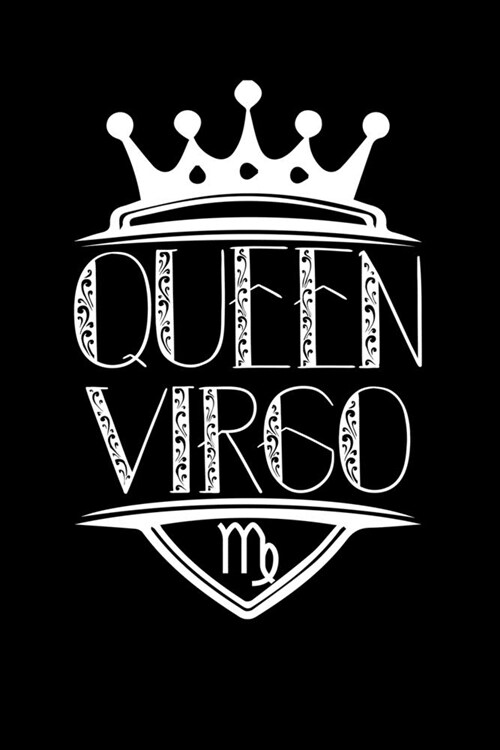 Queen Virgo: Lined Notebook (Paperback)