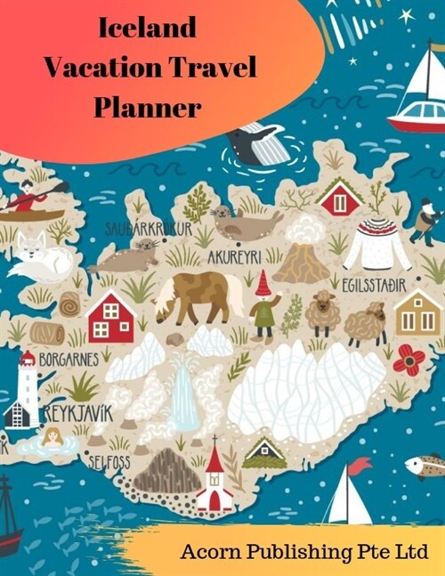 Iceland Vacation Travel Planner (Paperback)