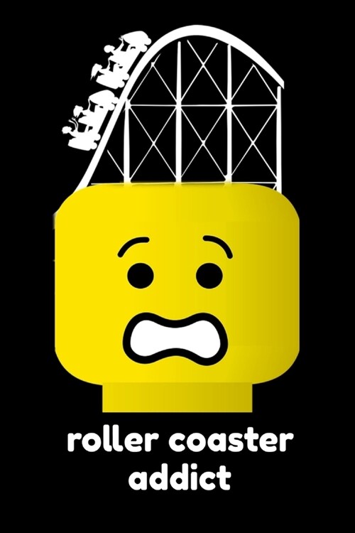 Roller Coaster Addict: Eat Sleep Ride Rollercoasters Repeat: Rollercoaster Fanatic Homework Book Notepad Notebook Composition and Journal Gra (Paperback)