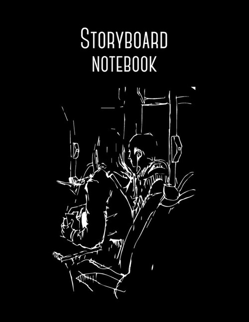 Storyboard Notebook: Blank Storyboard - Sketchbook template panel pages for Storytelling and Layouts - Pages with 3 Story Board Frames - 11 (Paperback)